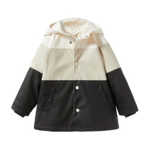 Zara kids colorblock raincoat